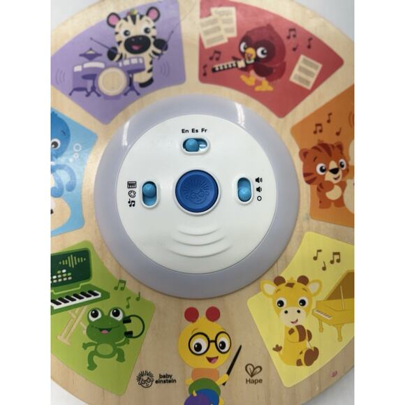 BABY EINSTEIN Smart Sound Symphony Magic Touch Wood Toy Baby Toddler Works - Picture 2 of 8